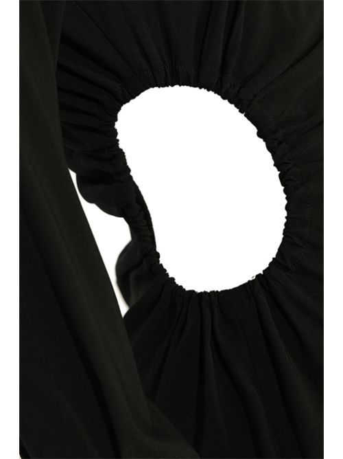 Abito Abigail in viscosa tecnica stretch con cut-out Liviana Conti | F6SR27Y69-0